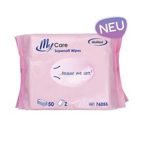 Kosmetiktücher MyCare Supersoft, 50Stk., 30x32cm-image