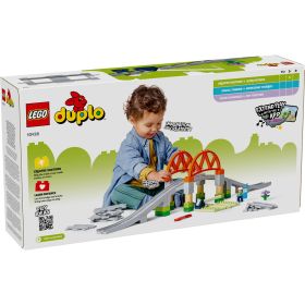 Duplo Eisenbahnbrücke + Schienenerweiterungsset-image