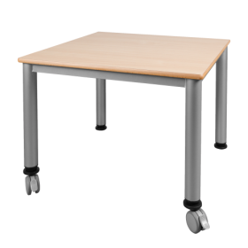 Couchtisch für Polstersitzgruppen Tischgestell mit Rundrohr Standbeinen Ø 60 mm, die Tischform und Tischgröße ist wählbar-image