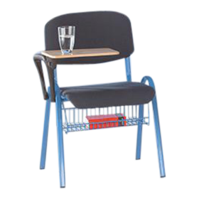 Colleg-Polsterstuhl abklappbarer Arbeitsplatte, Sitzhöhe 45 cm-image