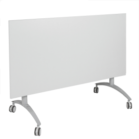 Seitenklapptisch mit Vollkernplatte " PowerSurf", fahrbar B/H/T: 140x72x70 cm-image