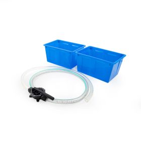 Pumpe mit Schlauch + Wasserboxen (2 Stück á 30 L)-image