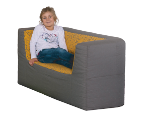 Kindersofa B/H/T: 120x60x60 cm, Sitzhöhe 30cm-image