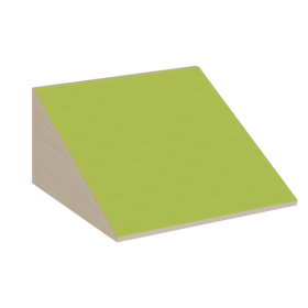 Aufgang Rampe mit Linoleum-Deckplatte B/T: 70x70 cm, als geneigte Ebene, Rampenhöhe wählbar-image