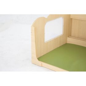 Lese- und Kuschelecke mit Bücherregal-image