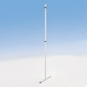 Stativ mit fest verschweistem T-Fuß und vormontierten Einhängeringen, Serie SVT Höhe: 150 cm-image