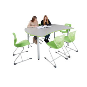 Tischserie BEAN B/H/T: 140x53x70 cm, fahrbar, 2 feststellbare Rollen, Vollkernplatte-image