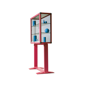 Aluvitrine Modell WV1 H/T: 195x40 cm, Breite wählbar-image