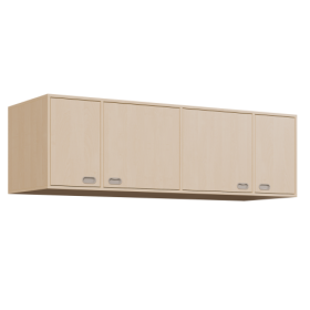 Aufsatzschrank für Liegepolster-Möbel Höhe 60 cm, passend zu jeweiligen 2- oder 4-türigen Schränken bzw Regalen-image
