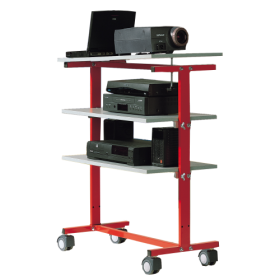 LCD-Projektorwagen, fahrbar auf 4 Rollen B/H/T: 82x106x45 cm-image
