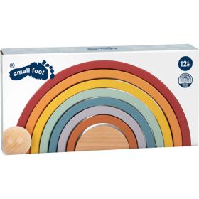 Holzbausteine Regenbogen Safari-image