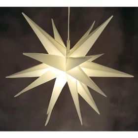 Stern LED Kunststoff, weiß, Ø 25 cm-image