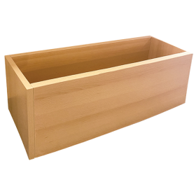 Sitztiefenverlängerung als passende Stiefelbox hinter der Garderobenbank, T: 20 cm-image